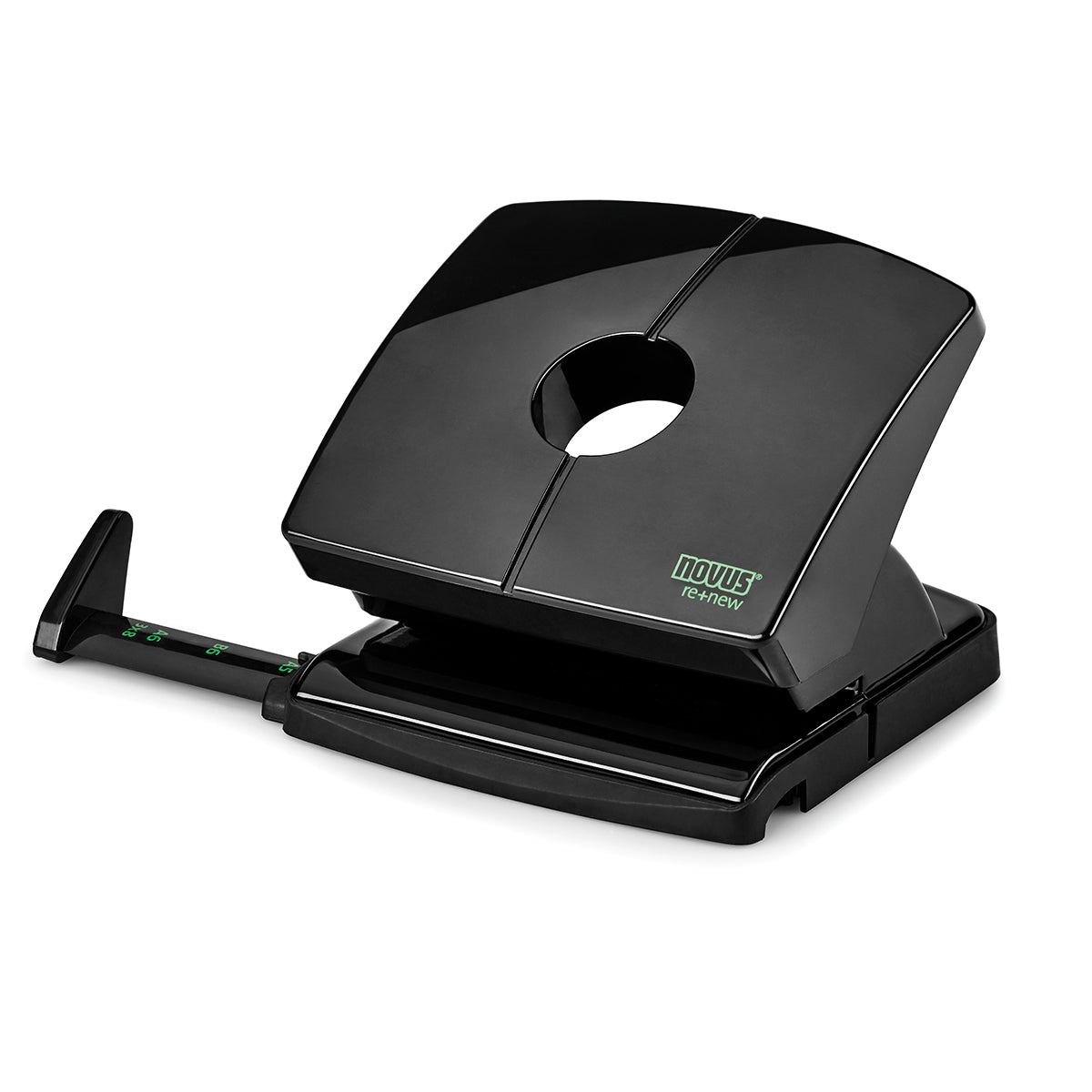 Perforator Novus, B220, 20 coli, negru Perforator Novus, B220, 20 coli, negru